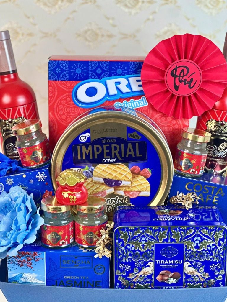 Giỏ Quà Tết Cao Cấp 2026 – Lộc Phát An Khang