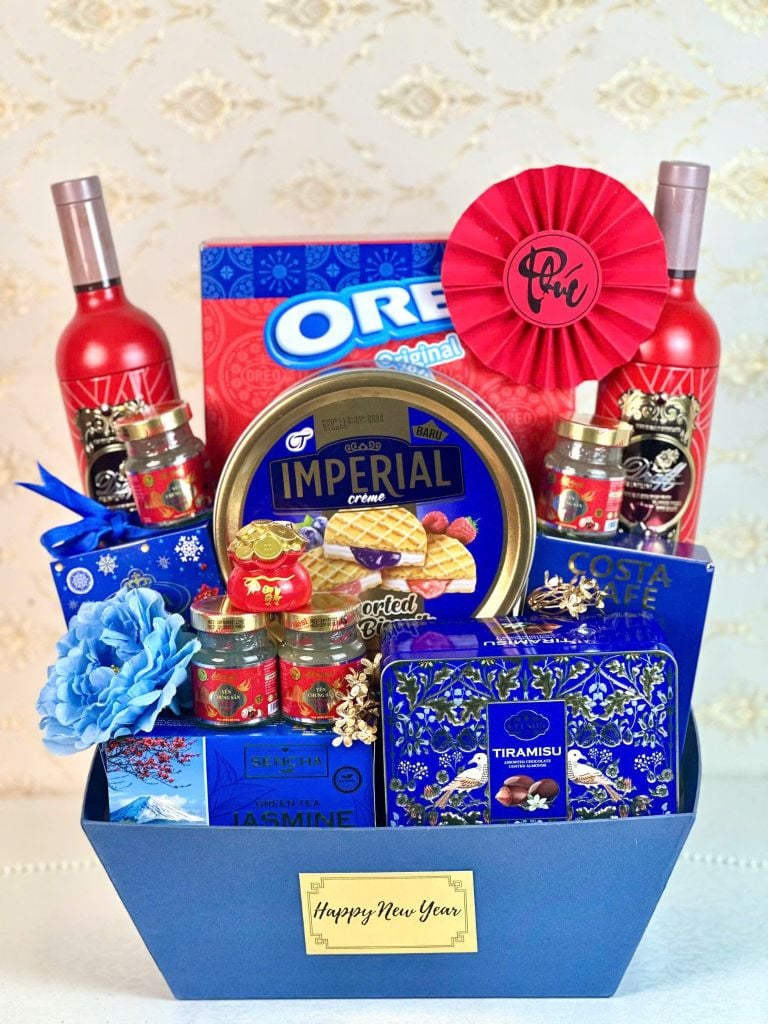 Giỏ Quà Tết Cao Cấp 2026 – Lộc Phát An Khang