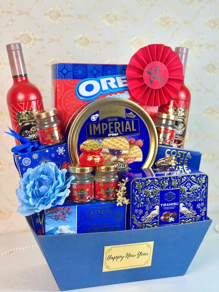 Giỏ Quà Tết Cao Cấp 2026 – Lộc Phát An Khang