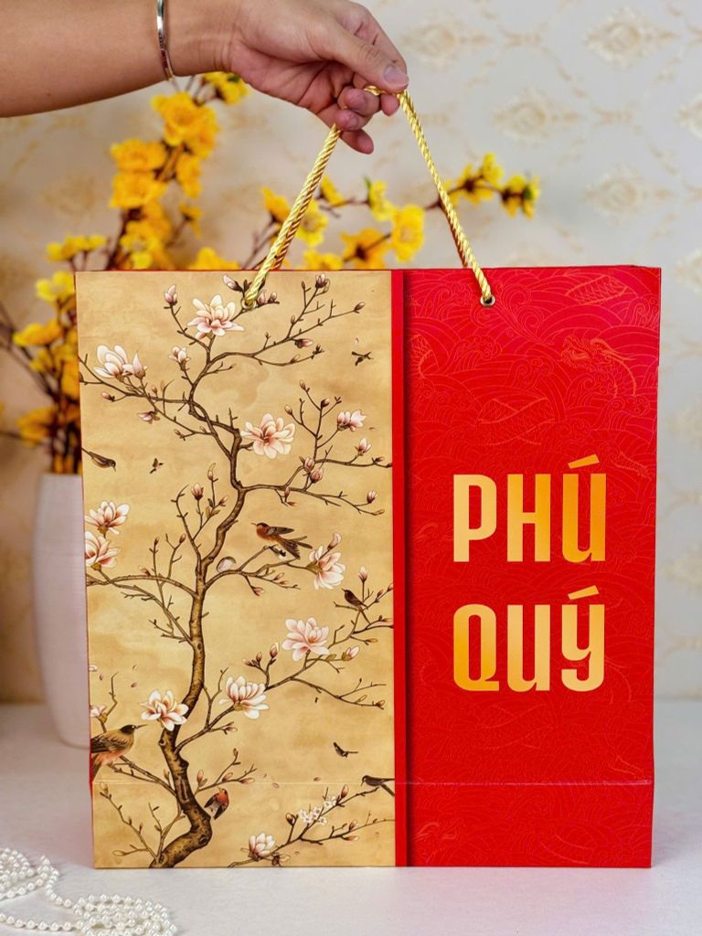 Hộp Quà Tết Cao Cấp 2026 – Xuân Phú Quý