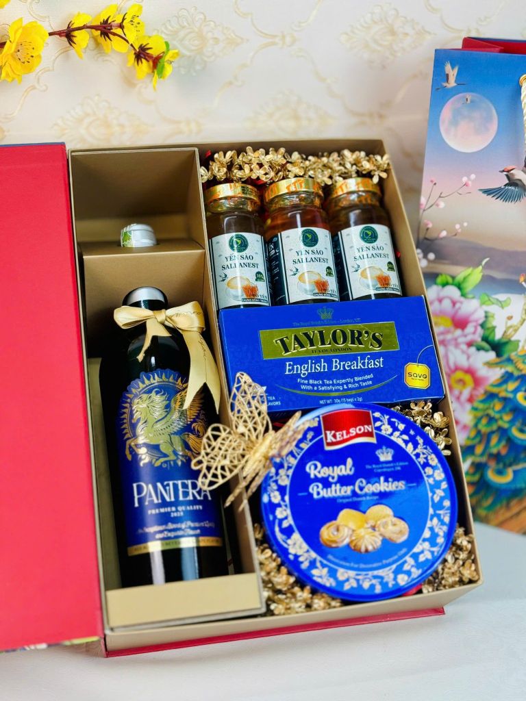 Hộp Quà Tết Cao Cấp 2026 – Xuân Bình An