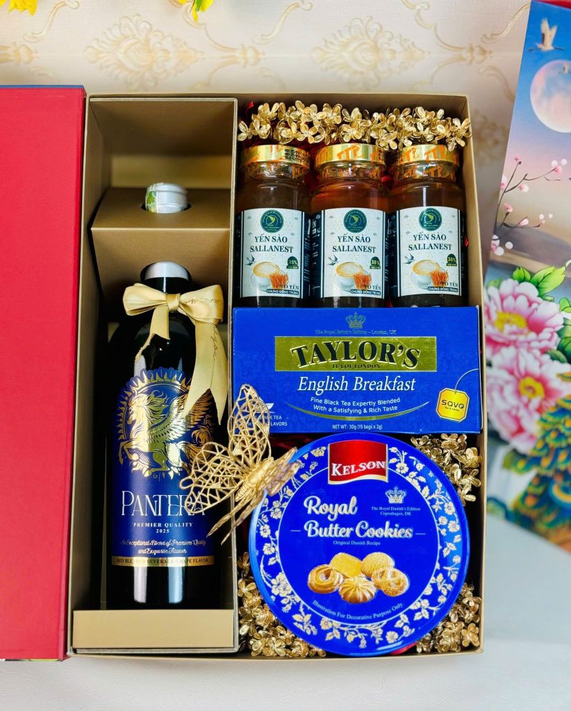 Hộp Quà Tết Cao Cấp 2026 – Xuân Bình An