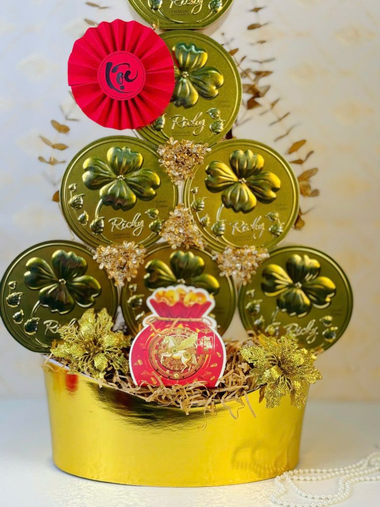 Giỏ Quà Tết Cao Cấp 2026 – Lộc Xuân