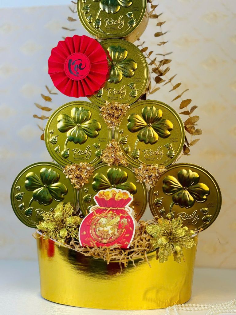 Giỏ Quà Tết Cao Cấp 2026 – Lộc Xuân