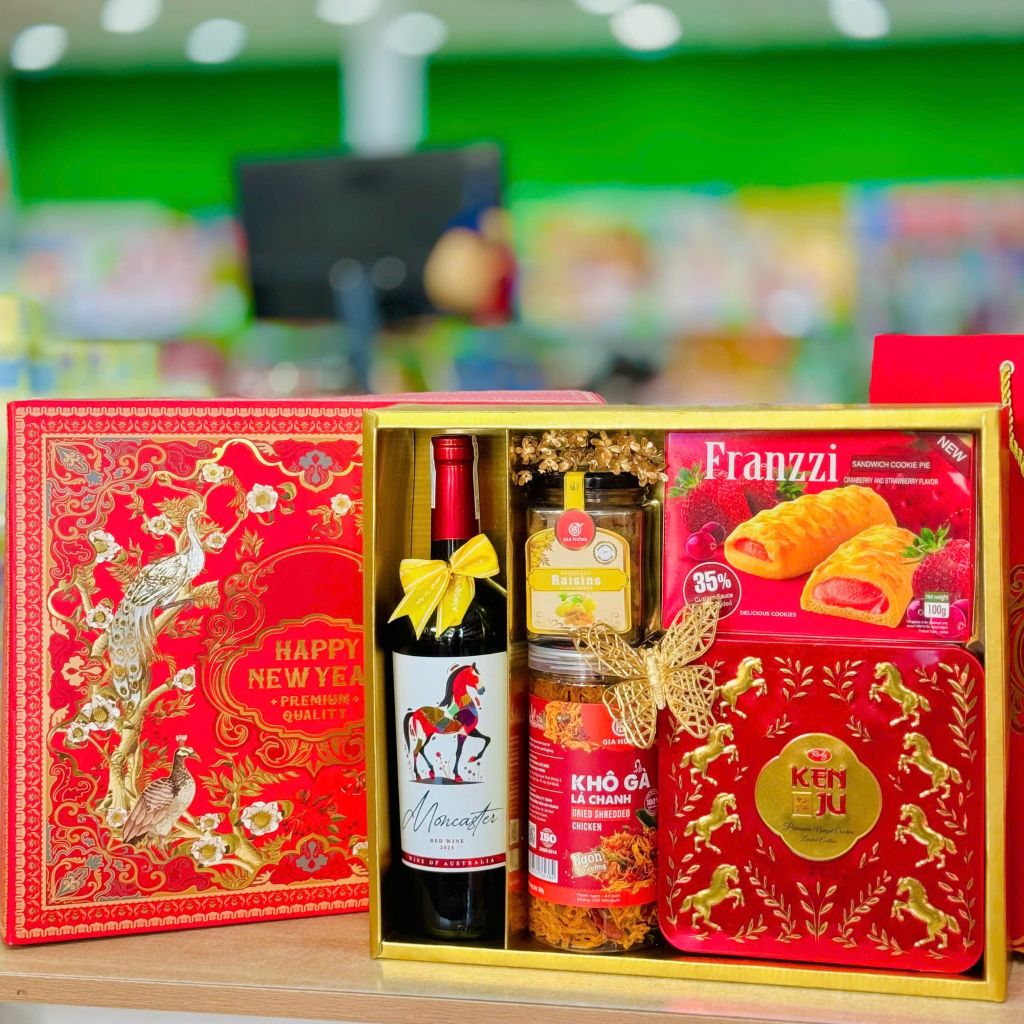 Hộp Quà Tết Cao Cấp 2026 - Vạn Sự Cát Tường