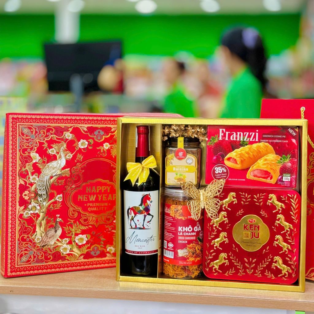 Hộp Quà Tết Cao Cấp 2026 - Vạn Sự Cát Tường