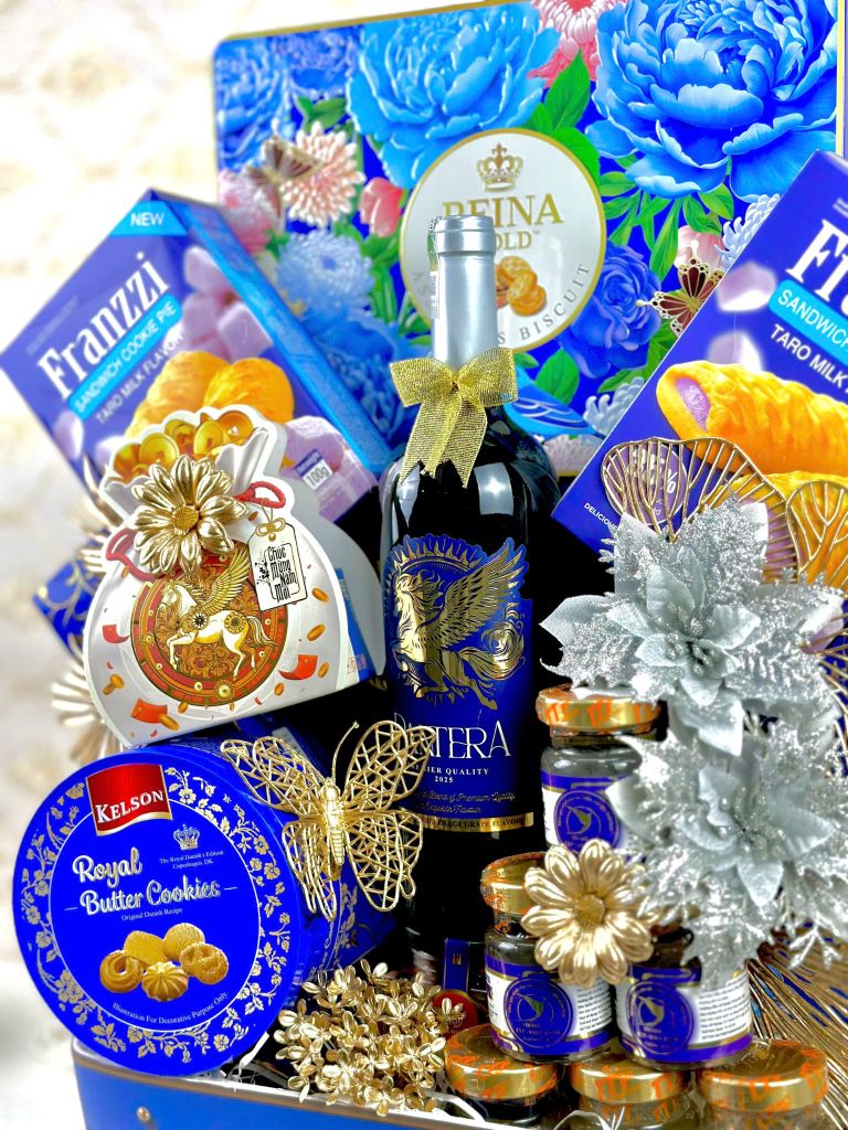 Giỏ Quà Tết Cao Cấp 2026 - Xuân Khởi Sắc