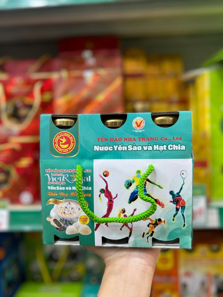 Nước Yến VietRoyal Cao Cấp – 6 chai x 180ml