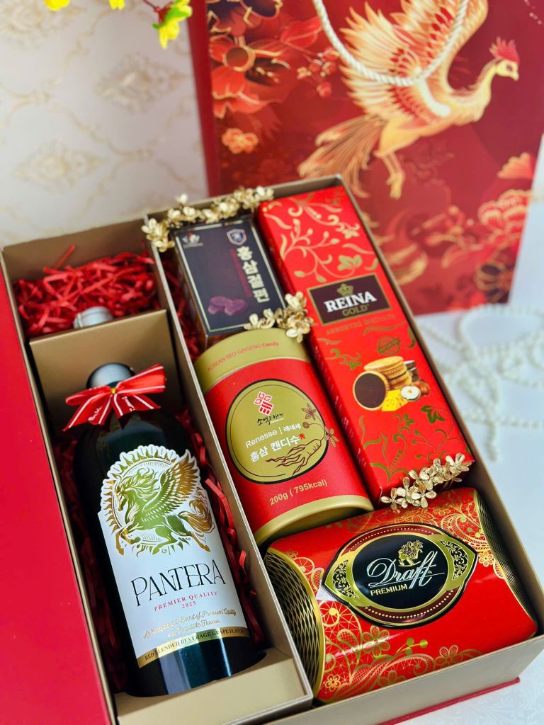 Hộp Quà Tết Cao Cấp 2026 – Phúc Mãn Niên