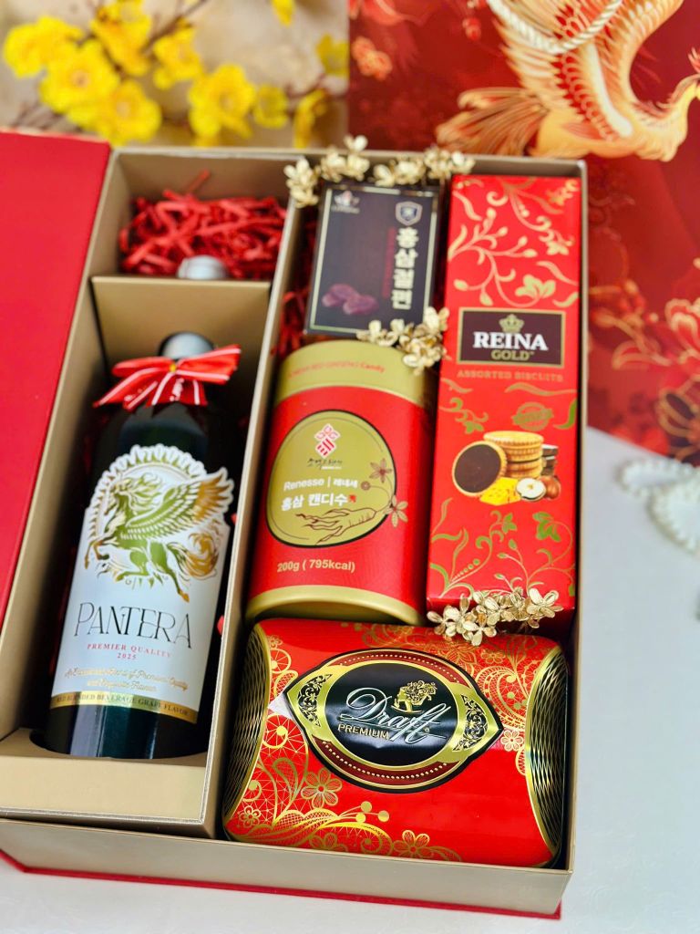 Hộp Quà Tết Cao Cấp 2026 – Phúc Mãn Niên