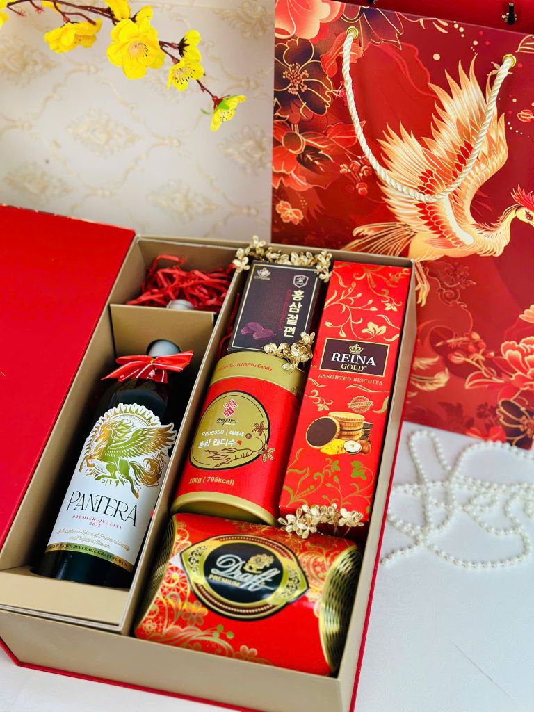 Hộp Quà Tết Cao Cấp 2026 – Phúc Mãn Niên