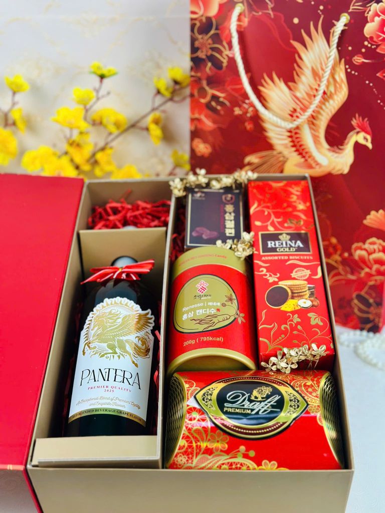 Hộp Quà Tết Cao Cấp 2026 – Phúc Mãn Niên