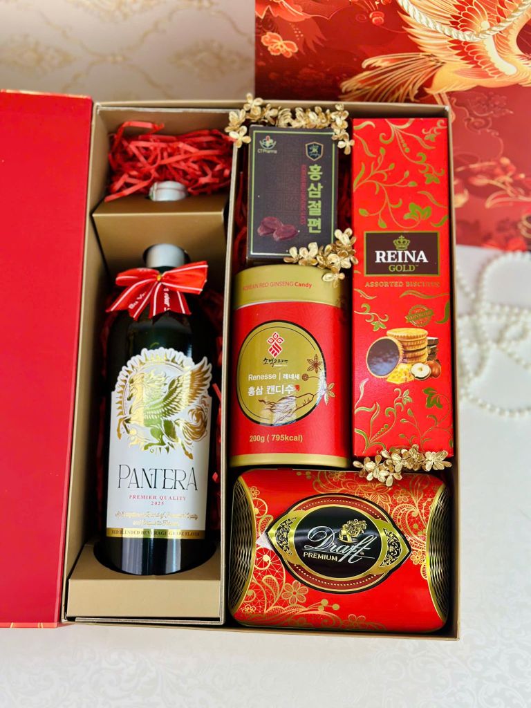 Hộp Quà Tết Cao Cấp 2026 – Phúc Mãn Niên