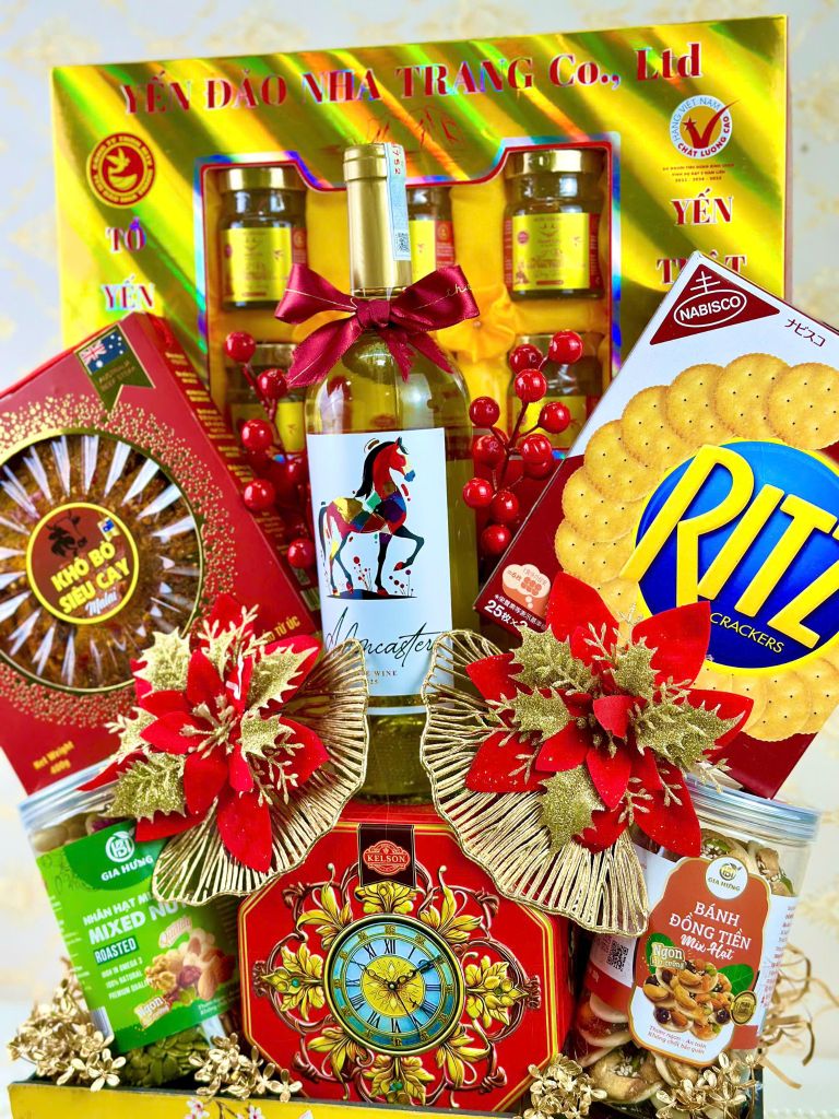 Giỏ Quà Tết Cao Cấp 2026 – Hưng Thịnh