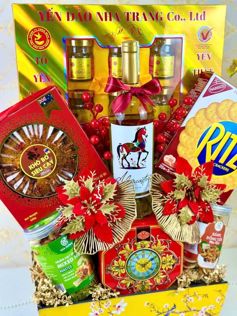 Giỏ Quà Tết Cao Cấp 2026 – Hưng Thịnh