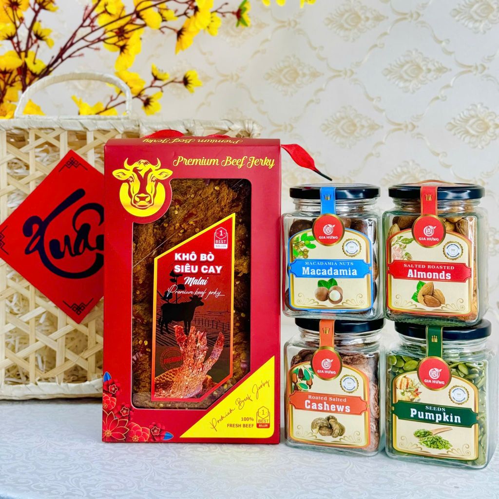 Giỏ Quà Tết Cao Cấp 2026 – Xuân Sum Vầy