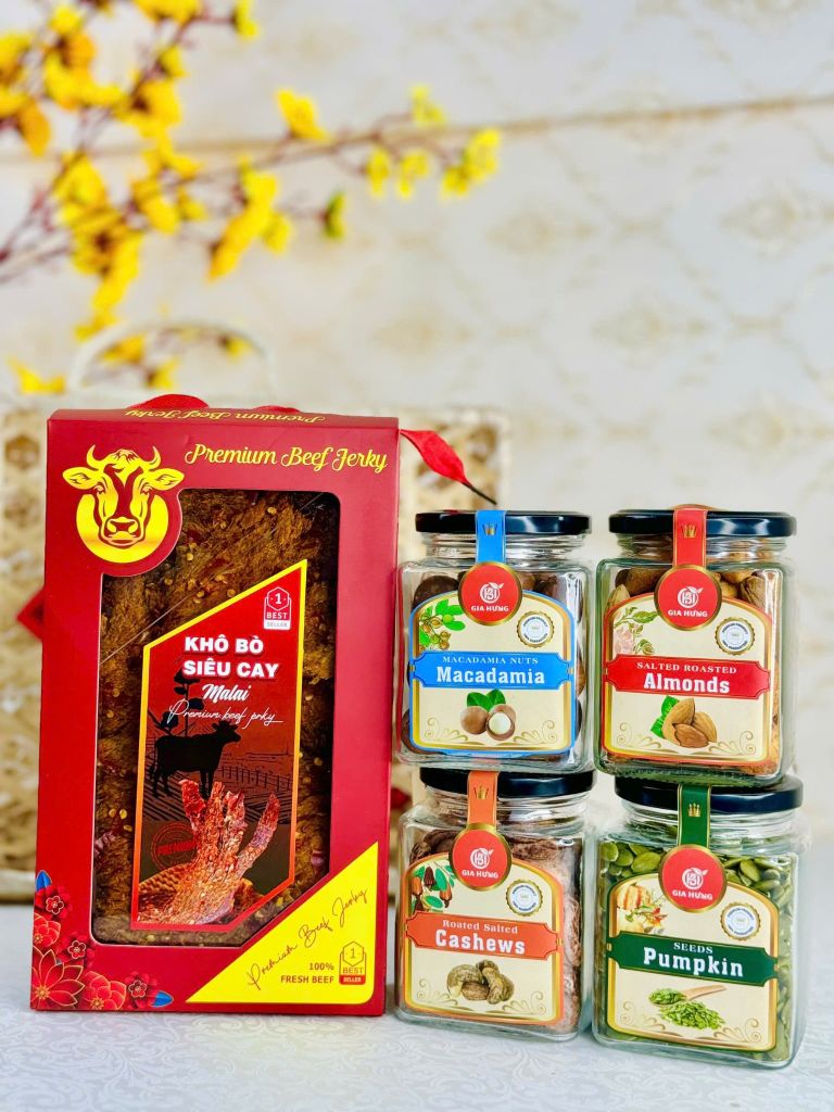 Giỏ Quà Tết Cao Cấp 2026 – Xuân Sum Vầy