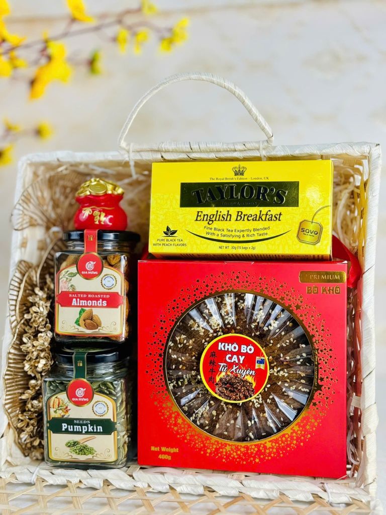 Giỏ Quà Tết Cao Cấp 2026 – An Thịnh