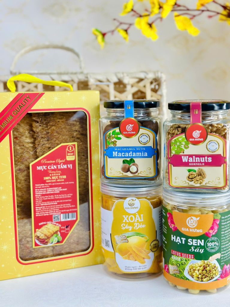Giỏ Quà Tết Cao Cấp 2026 – Hương Sắc Xuân