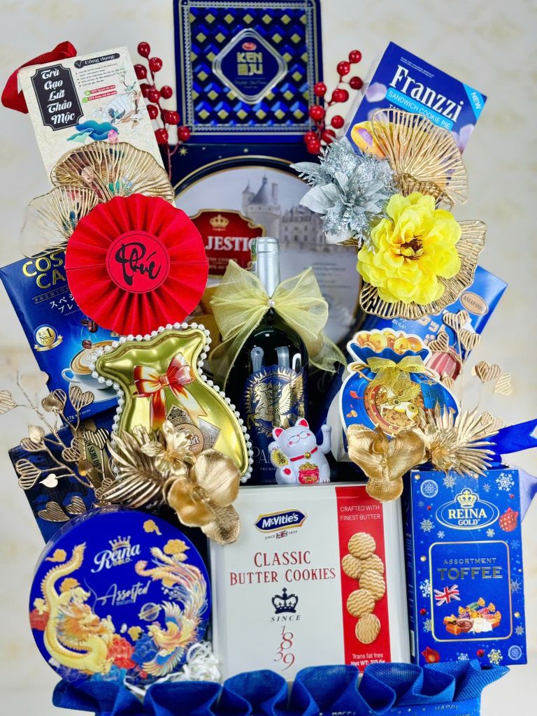 Giỏ Quà Tết Cao Cấp 2026 - Tân Niên Đại Cát
