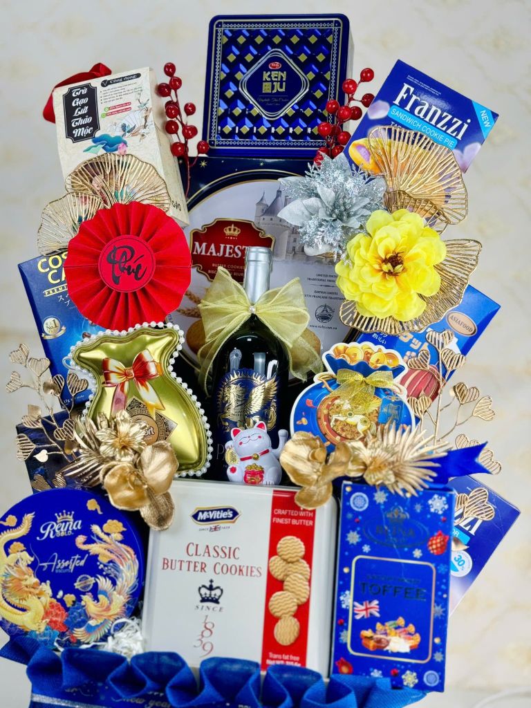 Giỏ Quà Tết Cao Cấp 2026 - Tân Niên Đại Cát