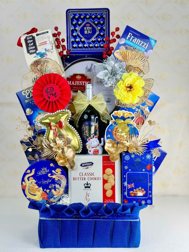 Giỏ Quà Tết Cao Cấp 2026 - Tân Niên Đại Cát