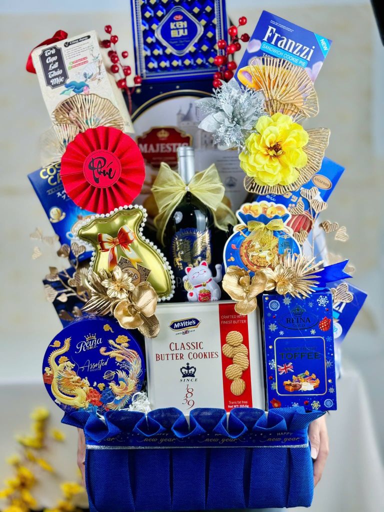 Giỏ Quà Tết Cao Cấp 2026 - Tân Niên Đại Cát