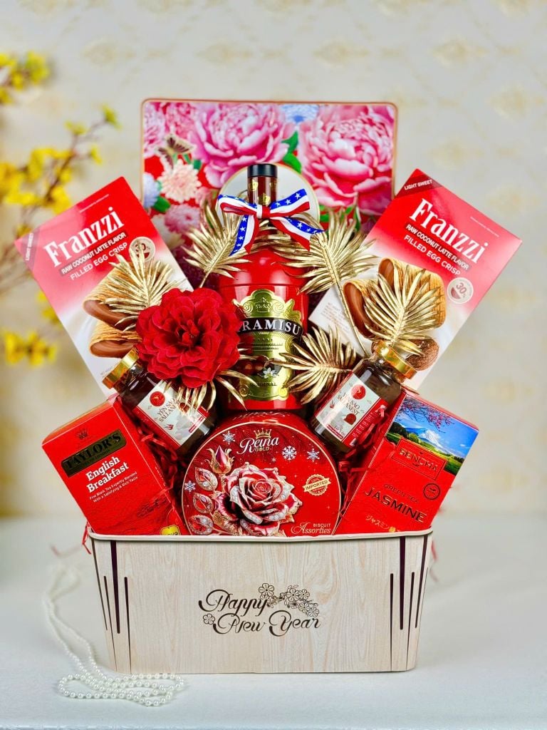 Giỏ Quà Tết Cao Cấp 2026 - An Khang Vạn Phúc