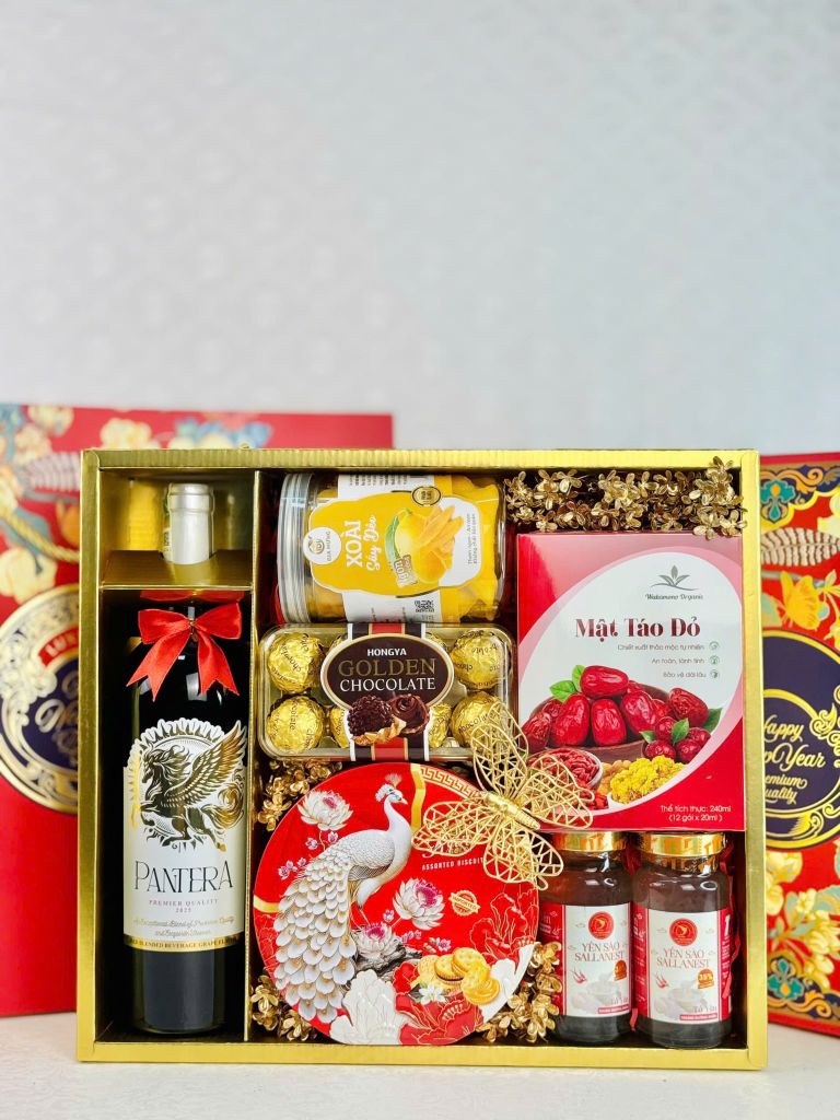 Hộp Quà Tết Cao Cấp 2026 – Gia Hòa Vạn Phúc