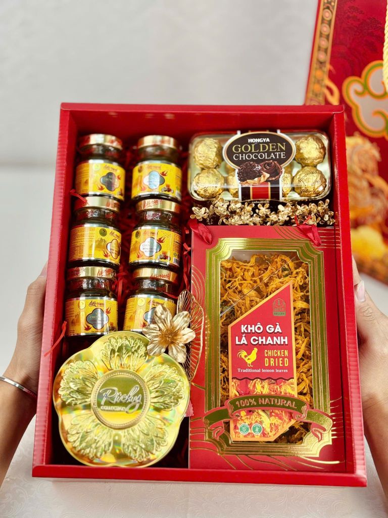 Hộp Quà Tết Cao Cấp 2026 – Kim Mã Vinh Hoa