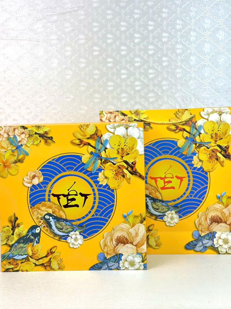 Hộp Quà Tết Cao Cấp 2026 – Song Lộc Khai Xuân