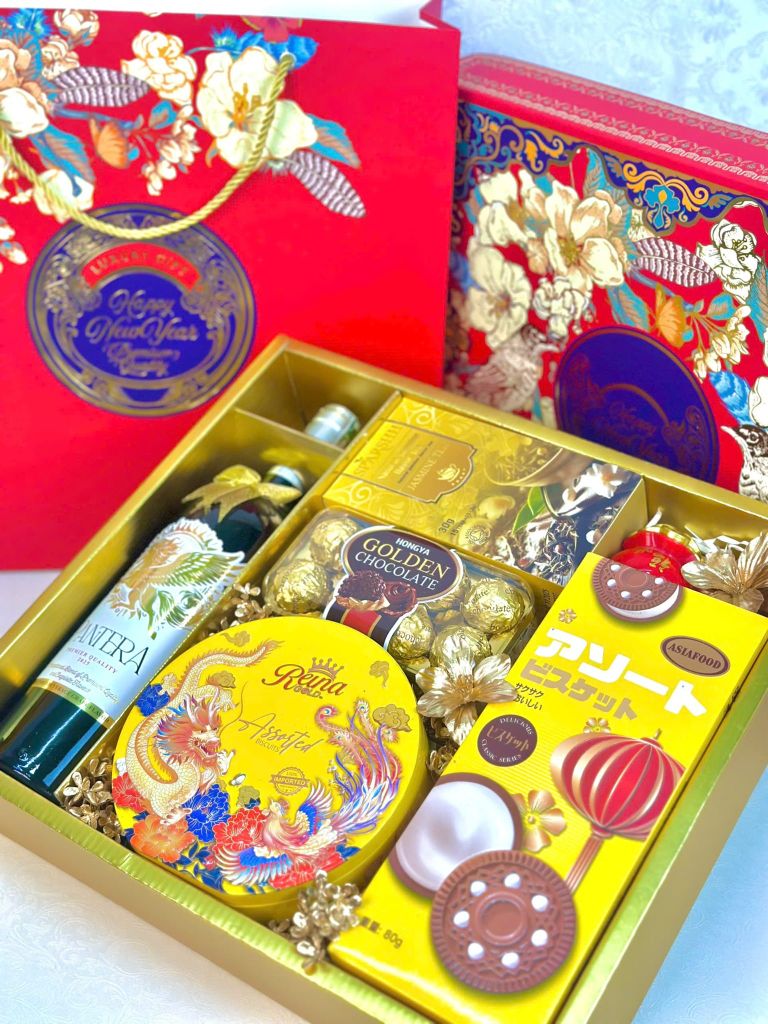 Hộp Quà Tết Cao Cấp 2026 – Kim Vũ Minh Xuân