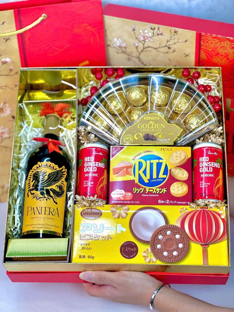 Hộp Quà Tết Cao Cấp 2026 – Vạn Xuân Phú Quý