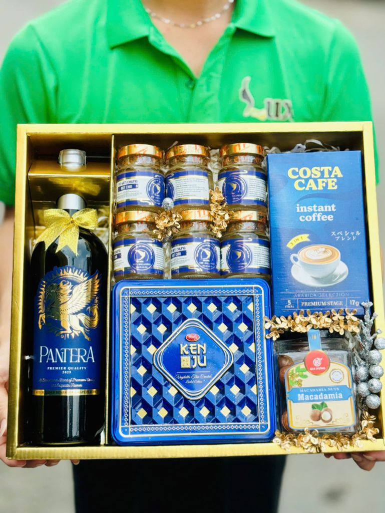 Hộp Quà Tết Cao Cấp 2026 – Song Lộc Khải Tường Xuân