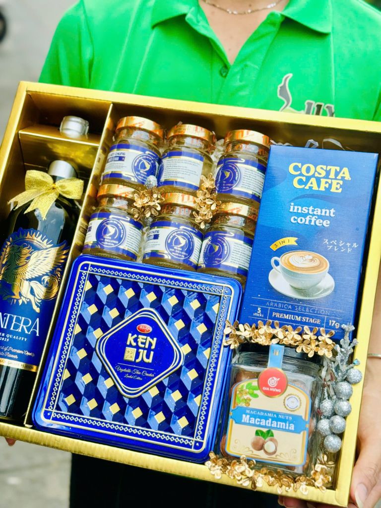 Hộp Quà Tết Cao Cấp 2026 – Song Lộc Khải Tường Xuân