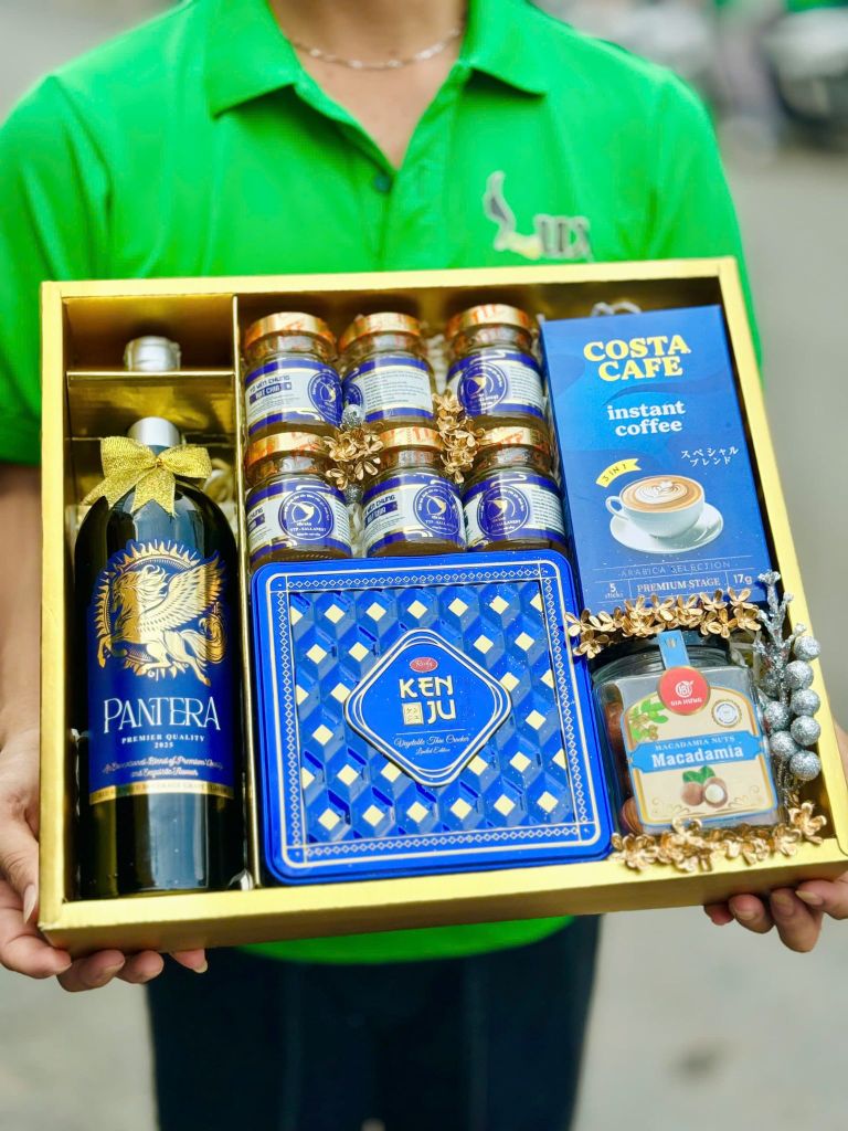 Hộp Quà Tết Cao Cấp 2026 – Song Lộc Khải Tường Xuân