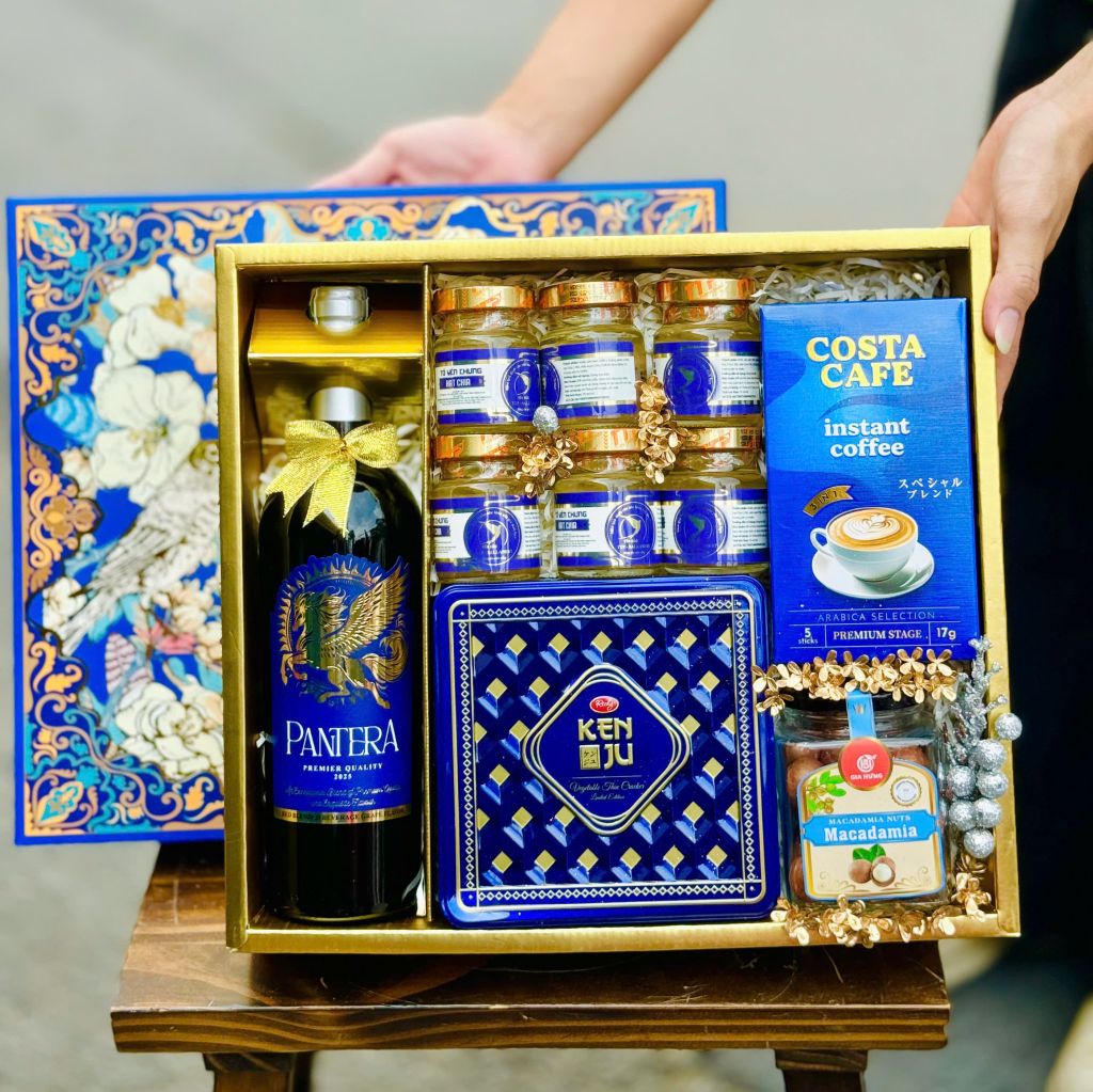 Hộp Quà Tết Cao Cấp 2026 – Song Lộc Khải Tường Xuân