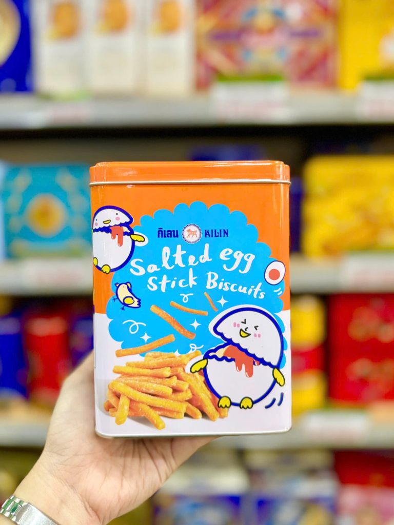 Bánh Que Trứng Muối Kilin Thái Lan – 400gr