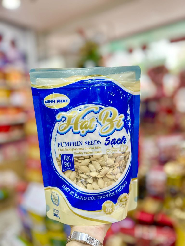Hạt Bí Sấy Sạch Minh Phát - 500g