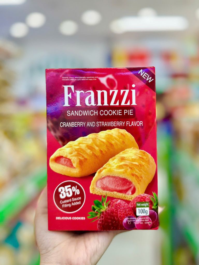 Bánh Franzzi Nhân Kem Trái Cây Cao Cấp - 100g