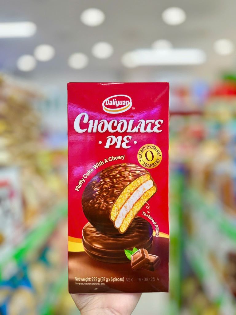 Bánh Pie Socola Dailiyuan - Hộp 222g