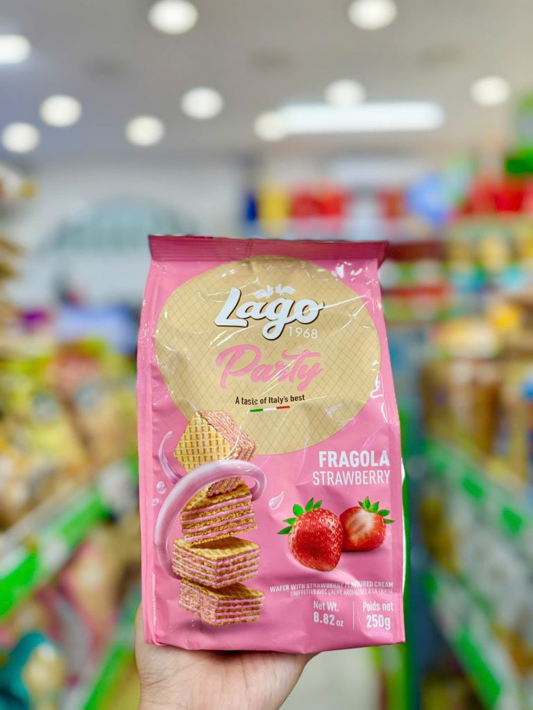 Bánh Xốp Gastone Lago Party Wafers - 250g