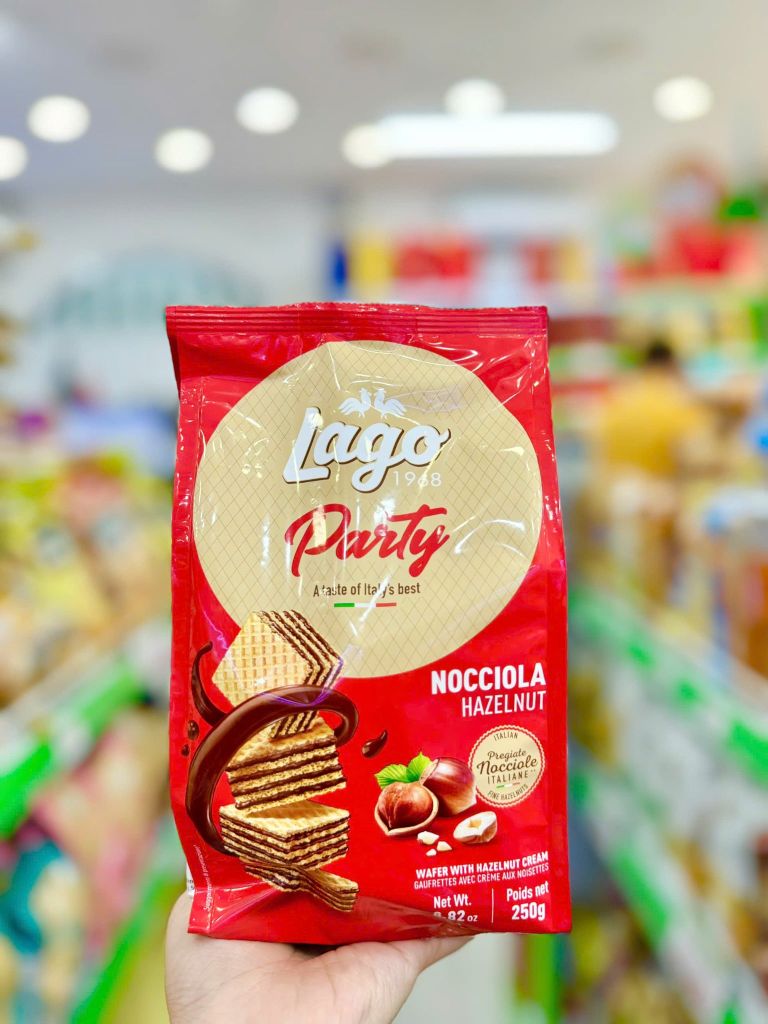 Bánh Xốp Gastone Lago Party Wafers - 250g