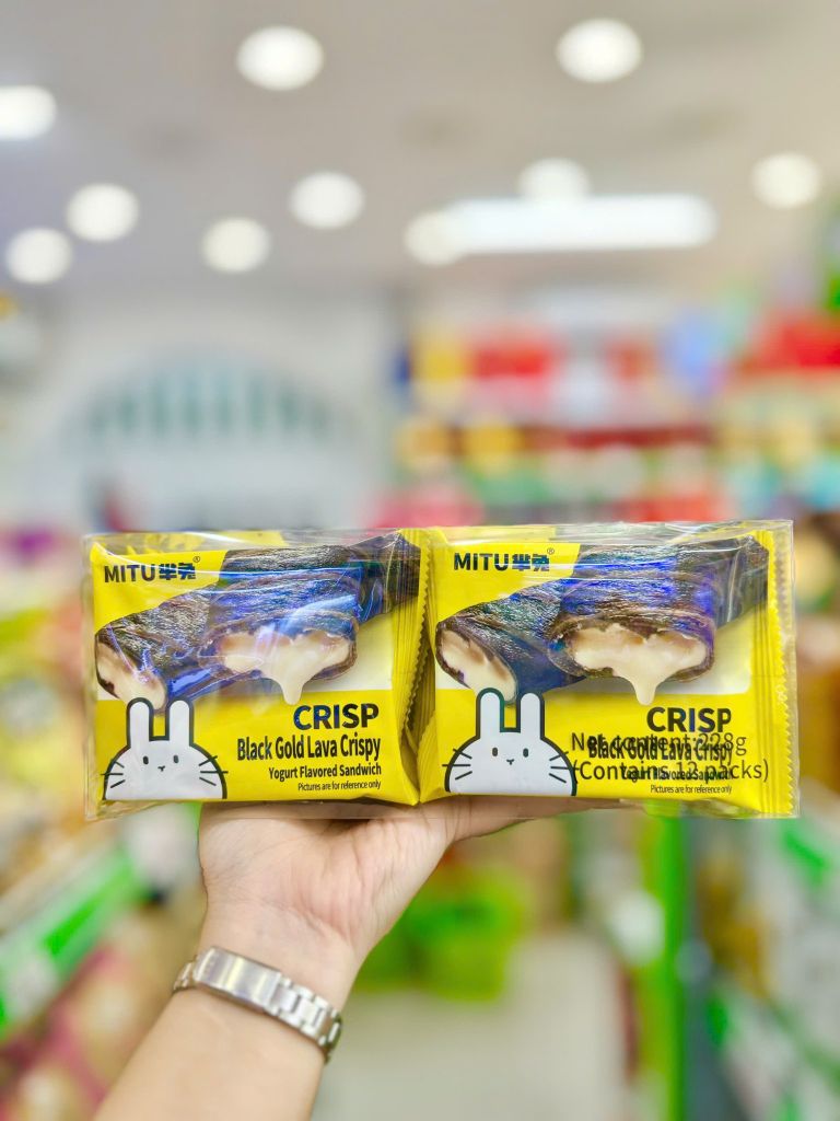 Bánh Quế Giòn Cuộn Kem Mitu - 228g