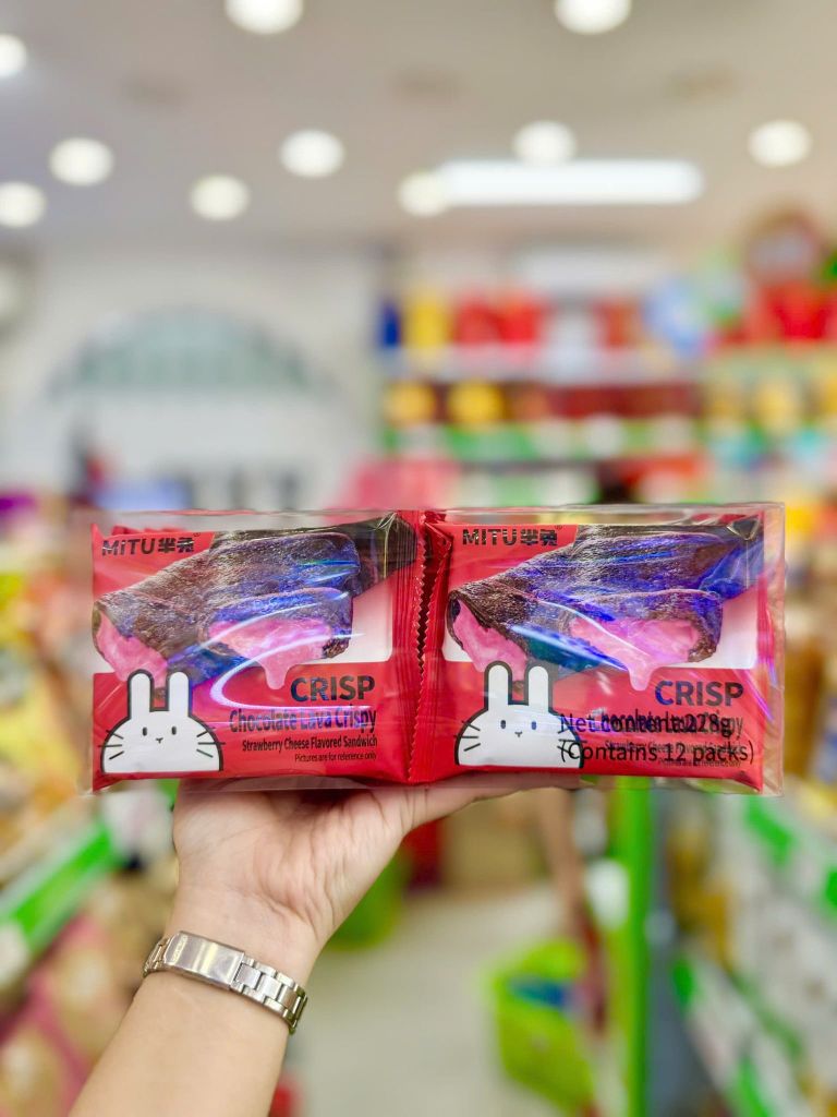 Bánh Quế Giòn Cuộn Kem Mitu - 228g