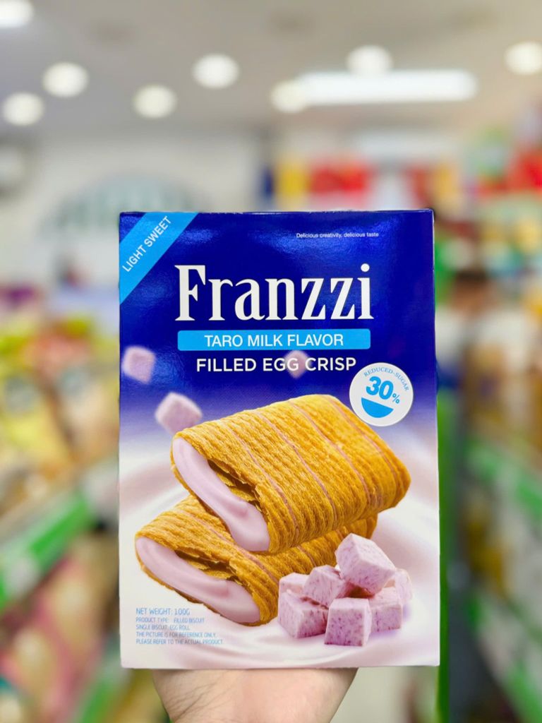 Bánh Cuộn Trứng Giòn Franzzi- 100g
