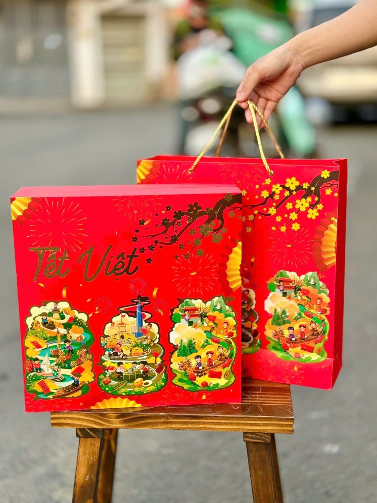 Hộp Quà Tết Cao Cấp 2026 – Khởi Sắc Tân Niên