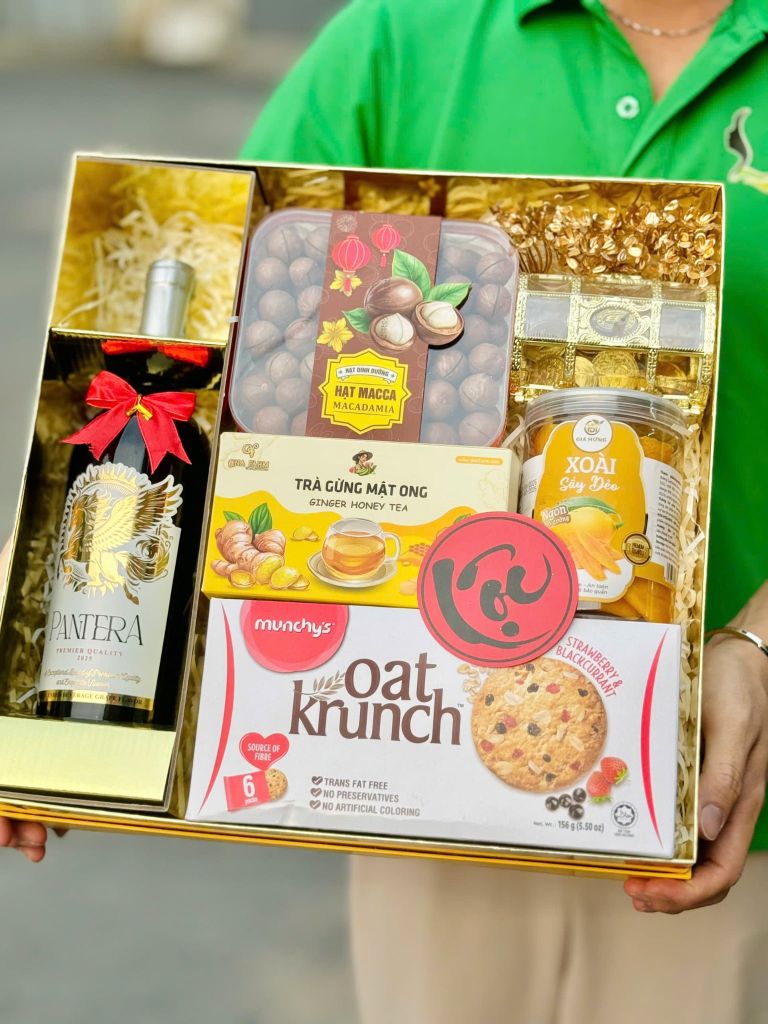 Hộp Quà Tết Cao Cấp 2026 – Kim Lộc Đại Phát