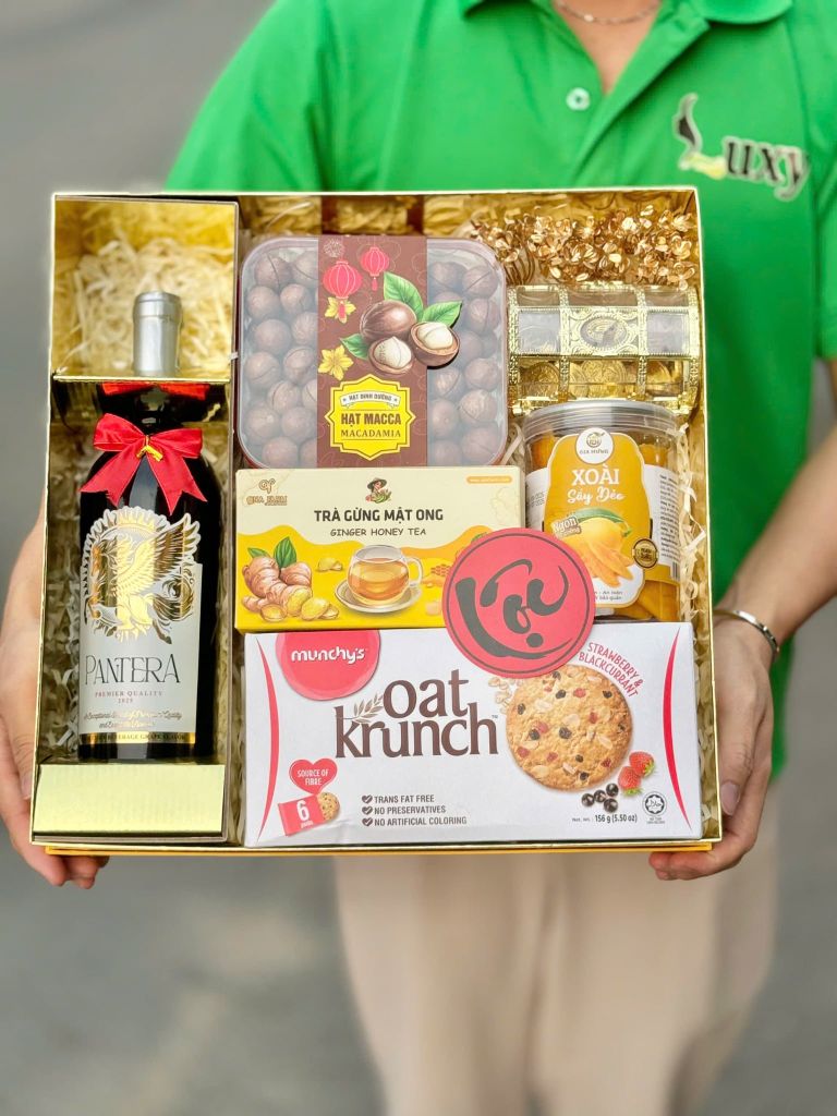 Hộp Quà Tết Cao Cấp 2026 – Kim Lộc Đại Phát