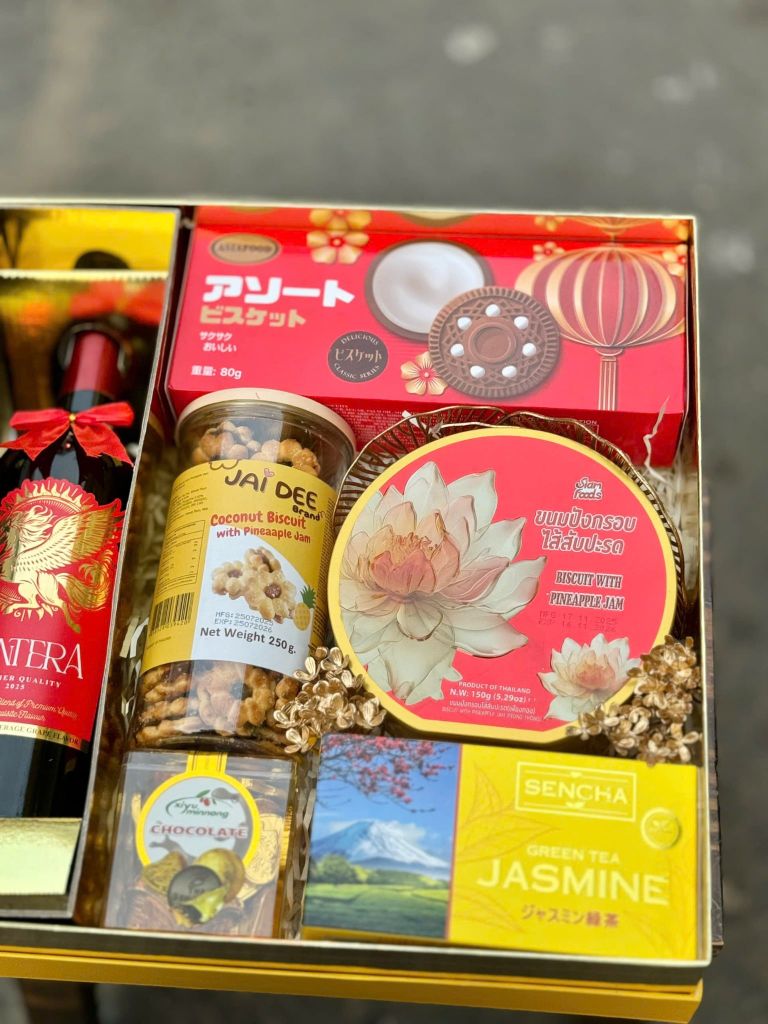 Hộp Quà Tết Cao Cấp 2026 – Phúc Khởi Niên